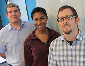 The key members form the Daedalus engineering team involved in the project are shown (Rich, Ola, and Scott).